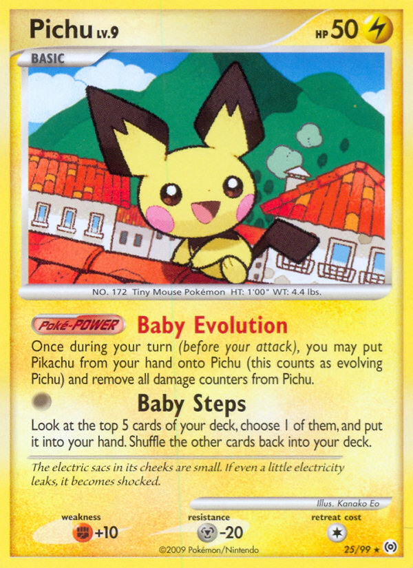 Pichu (25/99) [Platinum: Arceus] | L.A. Mood Comics and Games