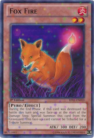 Fox Fire [BP01-EN010] Starfoil Rare | L.A. Mood Comics and Games