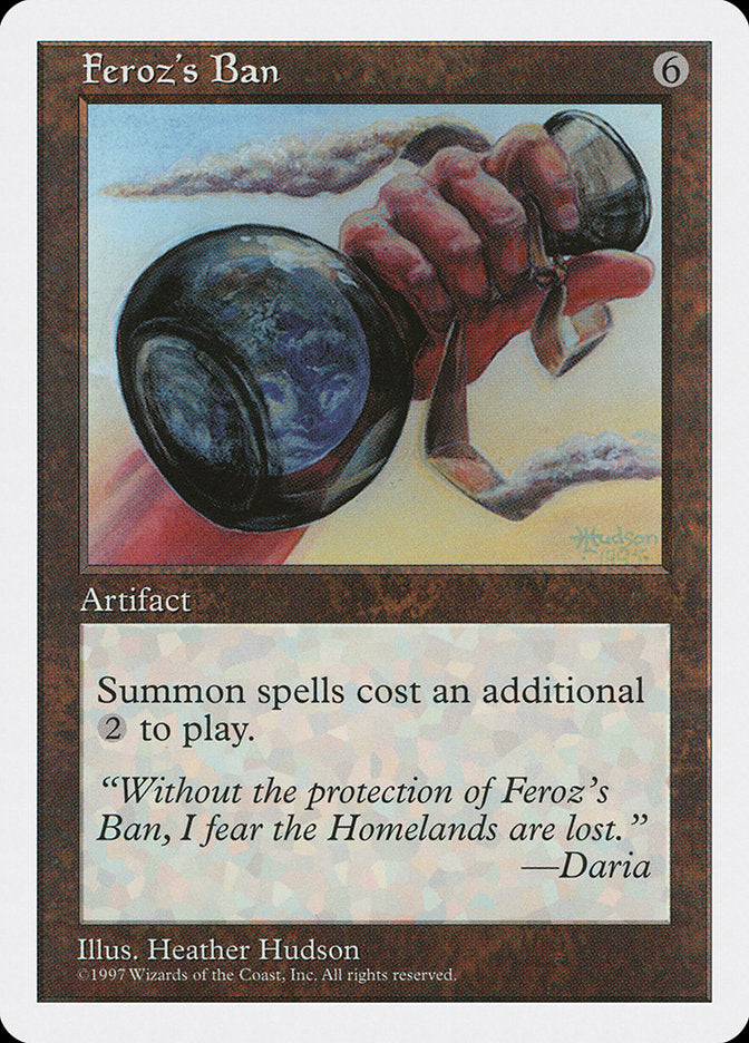 Feroz's Ban [Fifth Edition] | L.A. Mood Comics and Games