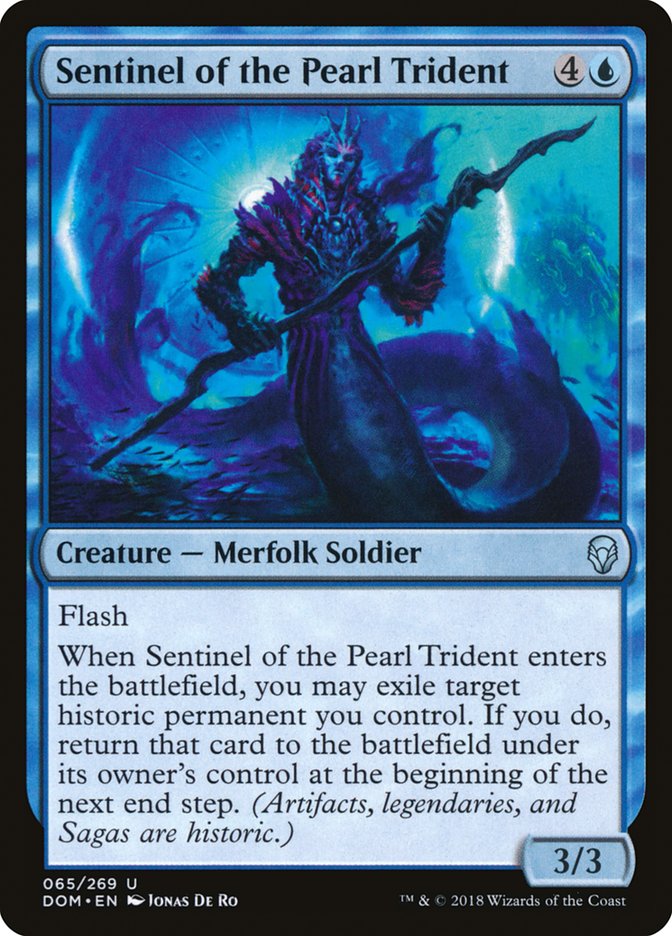 Sentinel of the Pearl Trident [Dominaria] | L.A. Mood Comics and Games