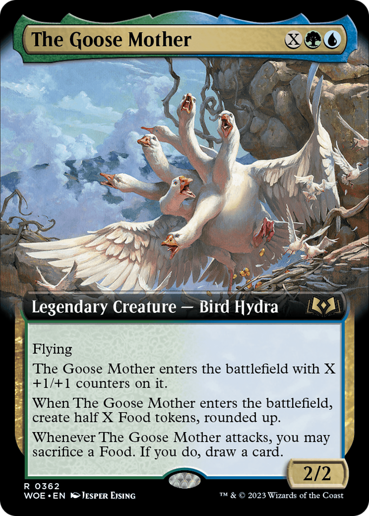 The Goose Mother (Extended Art) [Wilds of Eldraine] | L.A. Mood Comics and Games