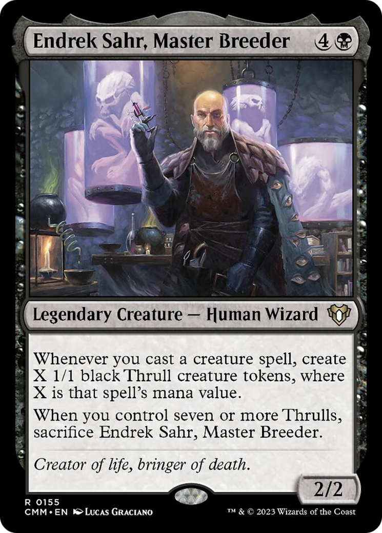 Endrek Sahr, Master Breeder [Commander Masters] | L.A. Mood Comics and Games