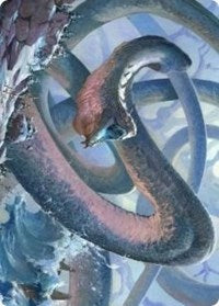 Koma, Cosmos Serpent 1 Art Card [Kaldheim Art Series] | L.A. Mood Comics and Games