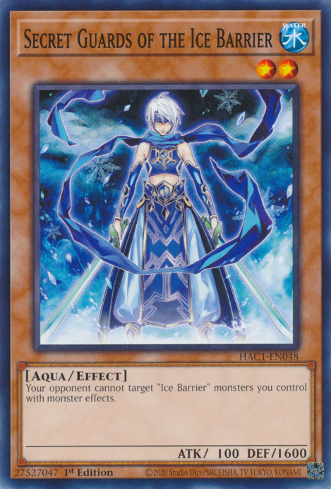 Secret Guards of the Ice Barrier [HAC1-EN048] Common | L.A. Mood Comics and Games