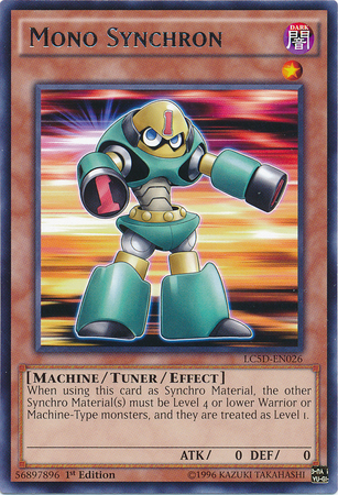 Mono Synchron [LC5D-EN026] Rare | L.A. Mood Comics and Games