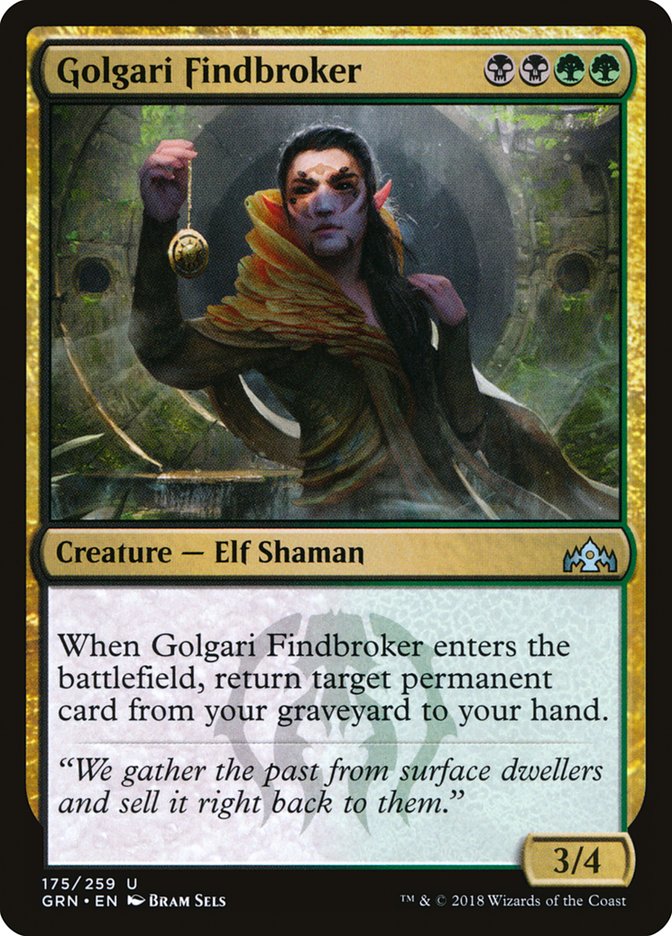 Golgari Findbroker [Guilds of Ravnica] | L.A. Mood Comics and Games