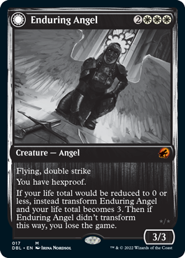 Enduring Angel // Angelic Enforcer [Innistrad: Double Feature] | L.A. Mood Comics and Games