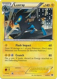 Luxray (46/99) (Theme Deck Exclusive) [Black & White: Next Destinies] | L.A. Mood Comics and Games