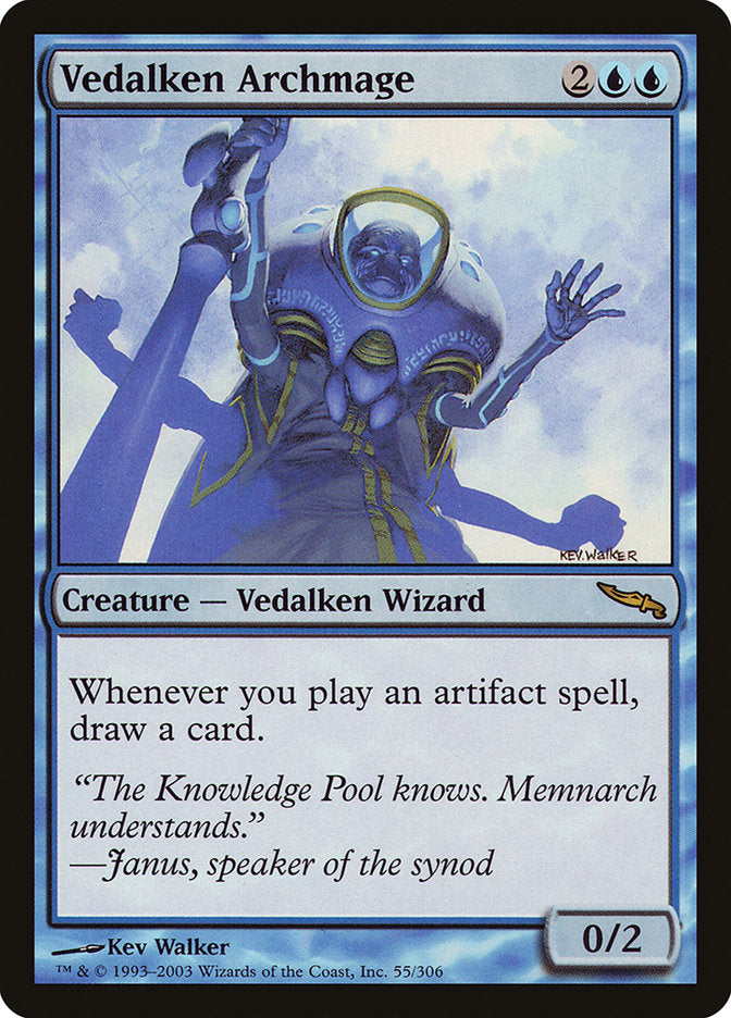 Vedalken Archmage [Mirrodin] | L.A. Mood Comics and Games