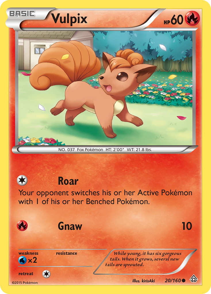 Vulpix (20/160) [XY: Primal Clash] | L.A. Mood Comics and Games