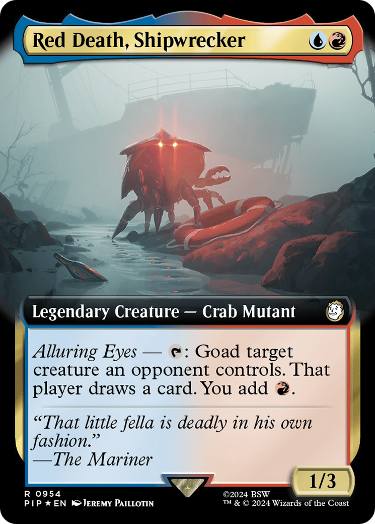 Red Death, Shipwrecker (Extended Art) (Surge Foil) [Fallout] | L.A. Mood Comics and Games