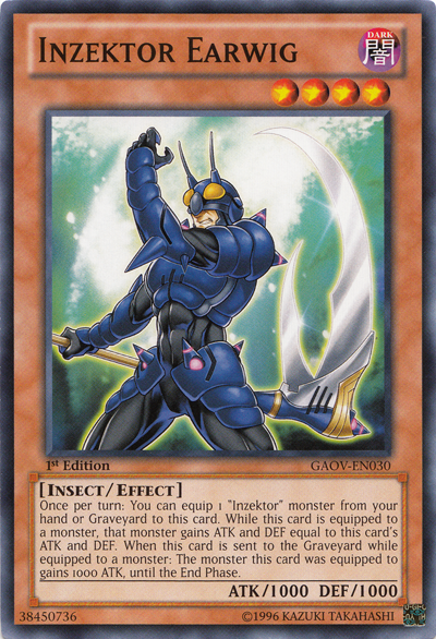 Inzektor Earwig [GAOV-EN030] Common | L.A. Mood Comics and Games