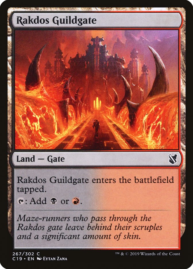 Rakdos Guildgate [Commander 2019] | L.A. Mood Comics and Games