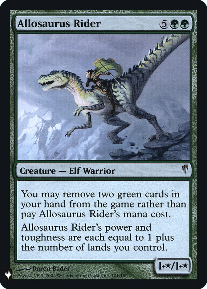 Allosaurus Rider [Mystery Booster] | L.A. Mood Comics and Games