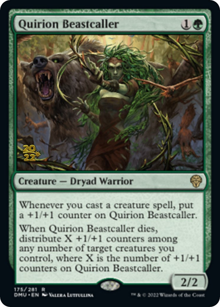 Quirion Beastcaller [Dominaria United Prerelease Promos] | L.A. Mood Comics and Games