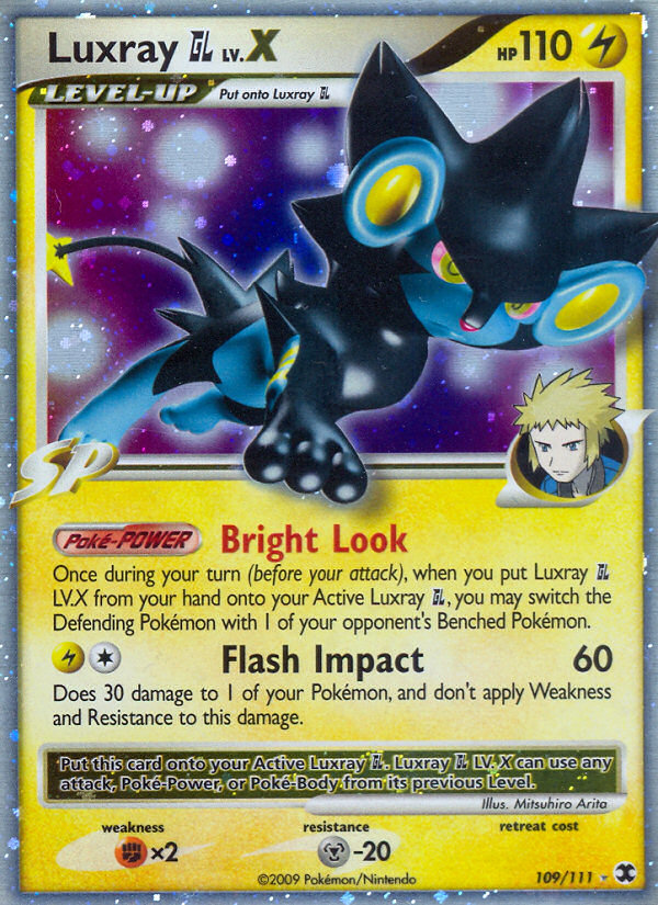 Luxray GL LV.X (109/111) [Platinum: Rising Rivals] | L.A. Mood Comics and Games