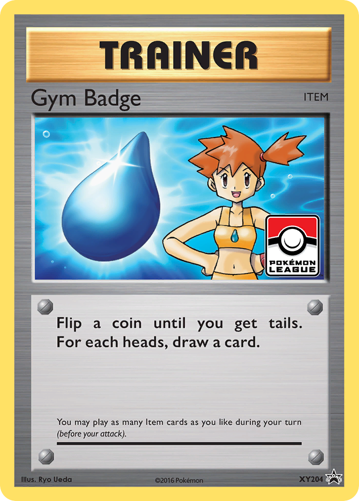 Gym Badge (XY204) (Misty) [XY: Black Star Promos] | L.A. Mood Comics and Games