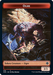 Ogre // Zombie Double-Sided Token [Starter Commander Decks] | L.A. Mood Comics and Games