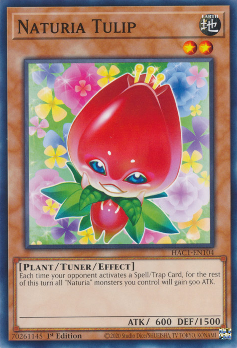 Naturia Tulip [HAC1-EN104] Common | L.A. Mood Comics and Games