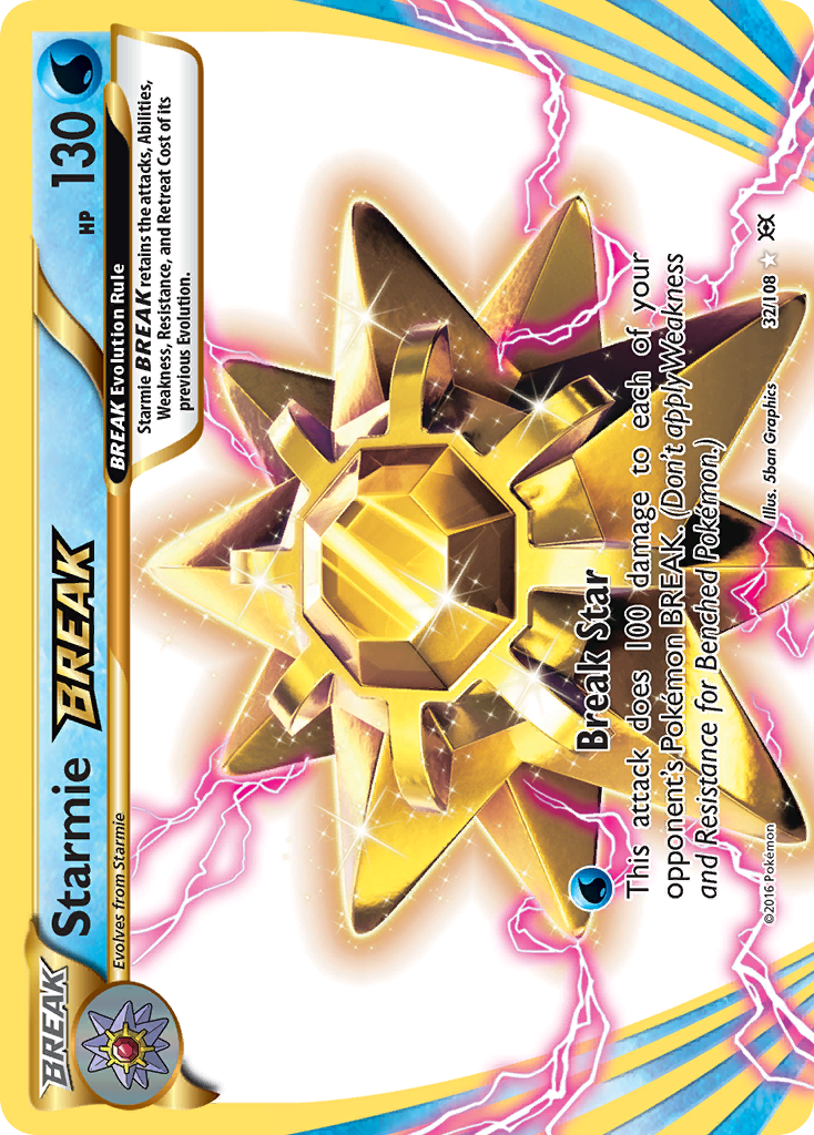 Starmie BREAK (32/108) [XY: Evolutions] | L.A. Mood Comics and Games