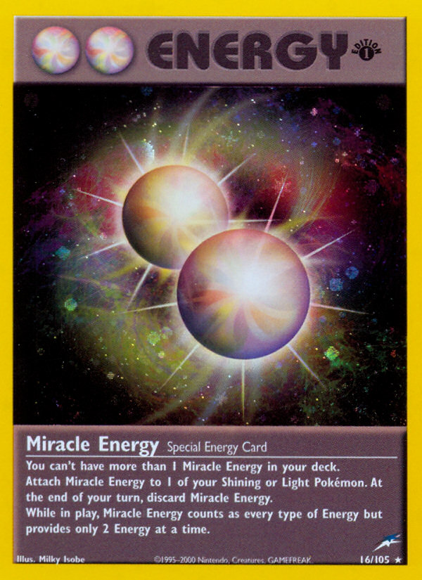 Miracle Energy (16/105) [Neo Destiny 1st Edition] | L.A. Mood Comics and Games