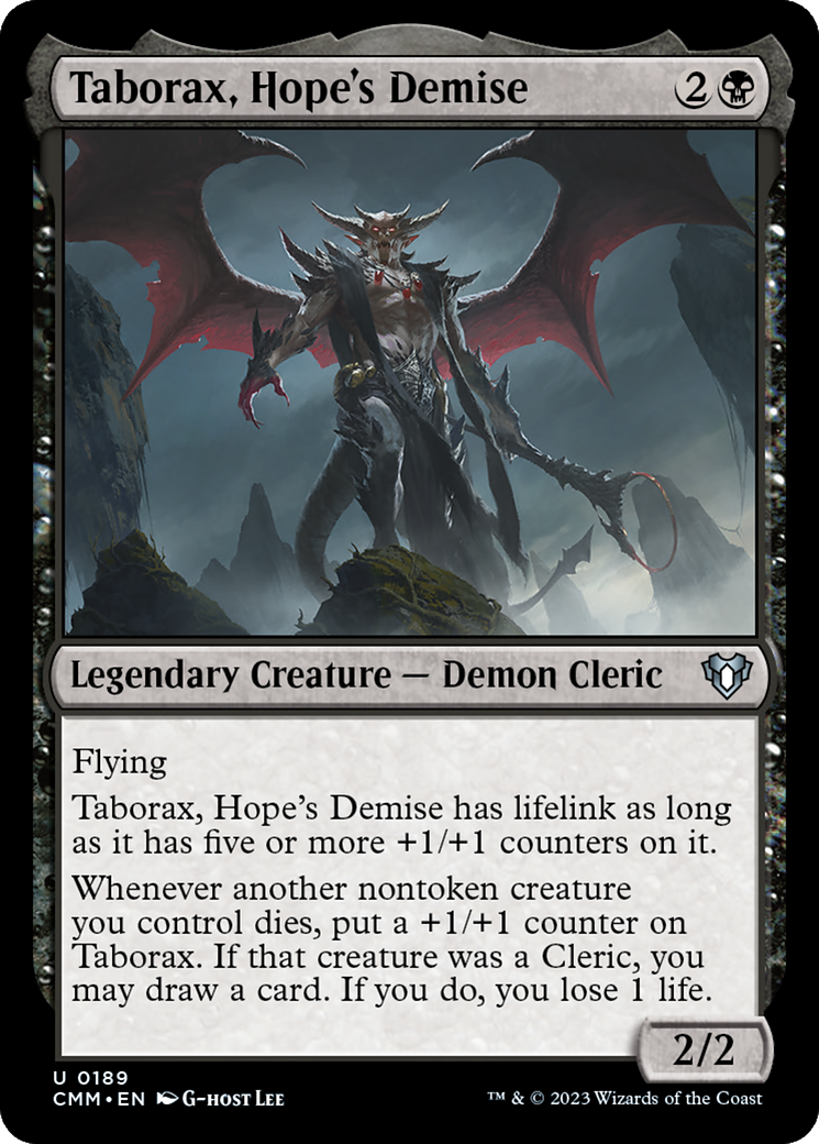 Taborax, Hope's Demise [Commander Masters] | L.A. Mood Comics and Games