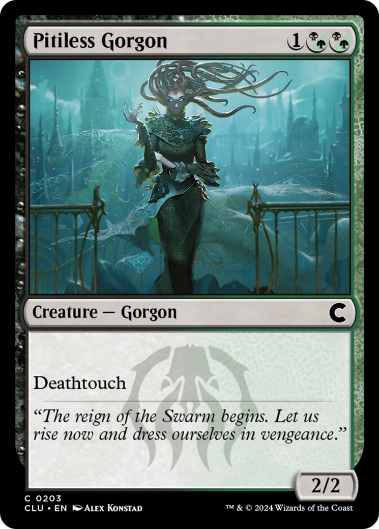 Pitiless Gorgon [Ravnica: Clue Edition] | L.A. Mood Comics and Games