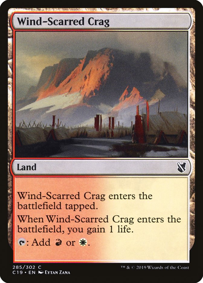 Wind-Scarred Crag [Commander 2019] | L.A. Mood Comics and Games