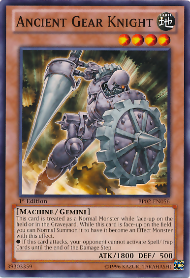 Ancient Gear Knight [BP02-EN056] Mosaic Rare | L.A. Mood Comics and Games