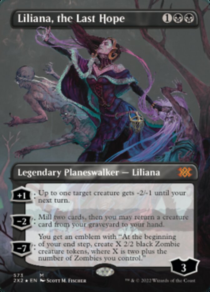 Liliana, the Last Hope (Textured Foil) [Double Masters 2022] | L.A. Mood Comics and Games