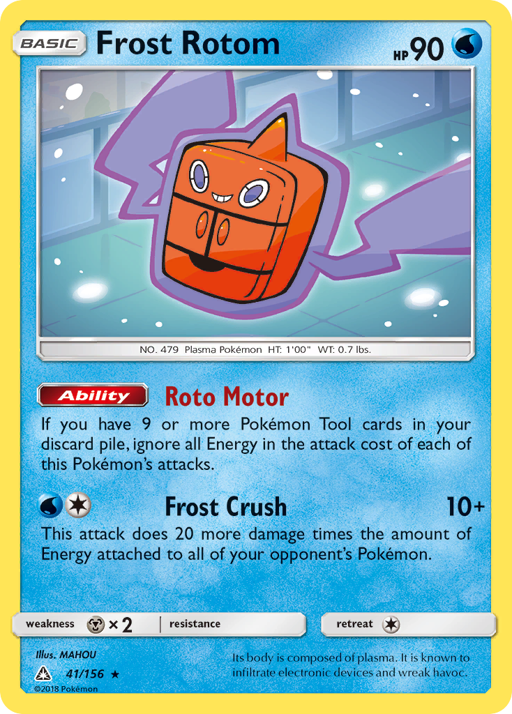 Frost Rotom (41/156) [Sun & Moon: Ultra Prism] | L.A. Mood Comics and Games