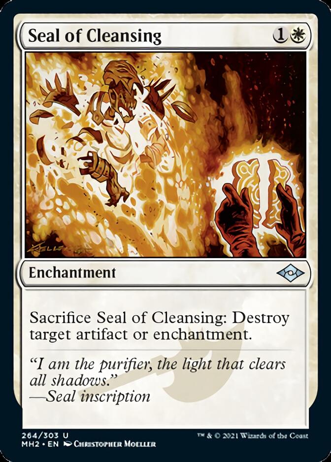 Seal of Cleansing (Foil Etched) [Modern Horizons 2] | L.A. Mood Comics and Games