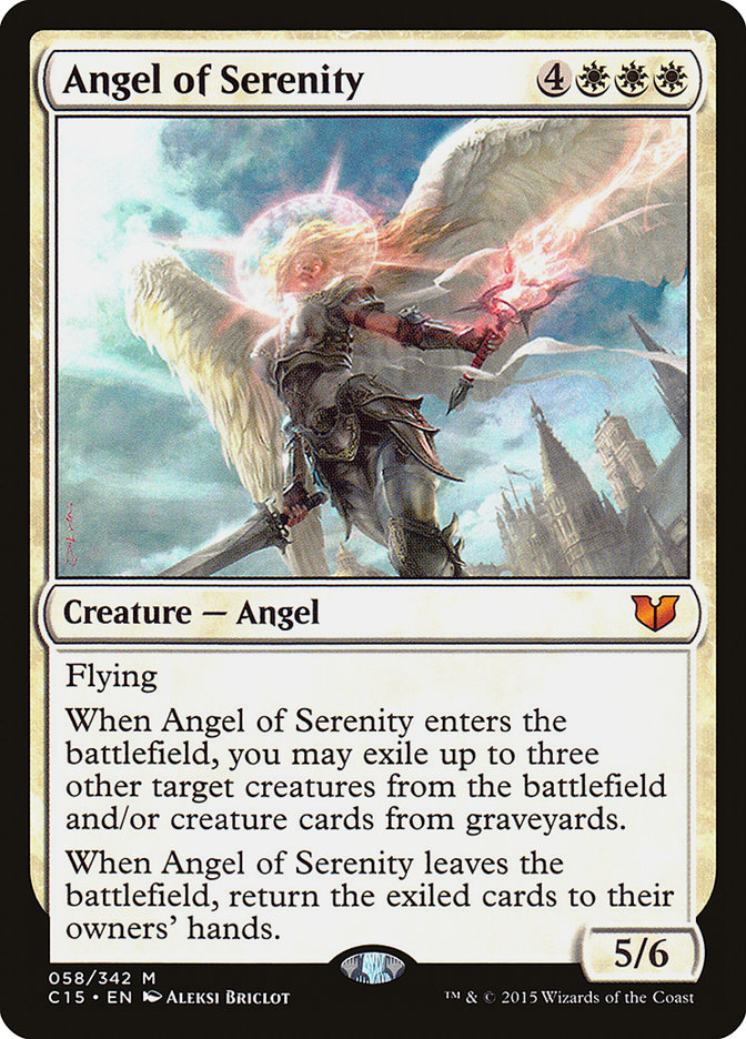 Angel of Serenity [Commander 2015] | L.A. Mood Comics and Games