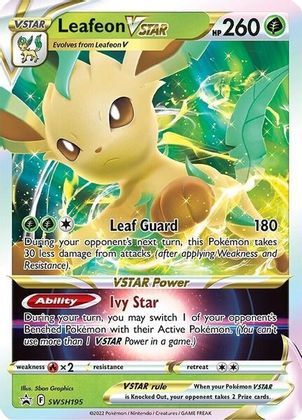 Leafeon VSTAR (SWSH195) [Sword & Shield: Black Star Promos] | L.A. Mood Comics and Games