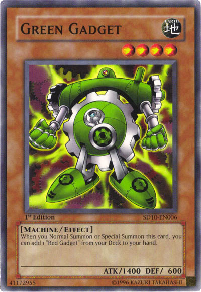 Green Gadget [SD10-EN006] Common | L.A. Mood Comics and Games