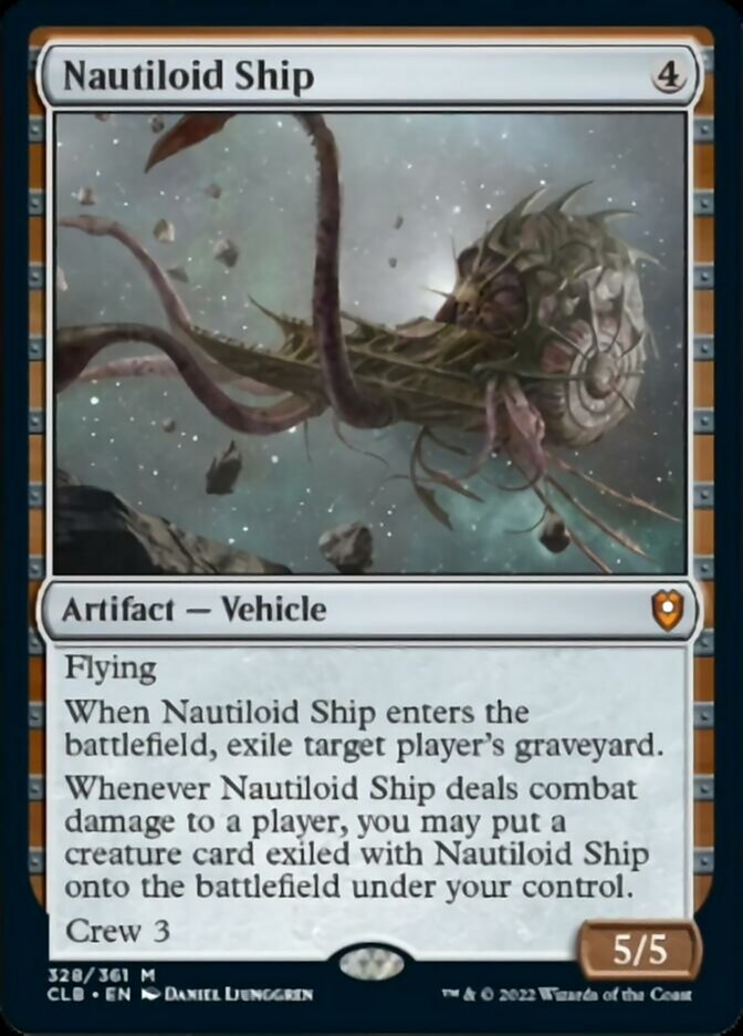 Nautiloid Ship [Commander Legends: Battle for Baldur's Gate] | L.A. Mood Comics and Games