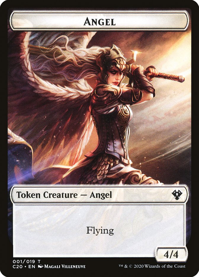 Angel Token [Commander 2020 Tokens] | L.A. Mood Comics and Games