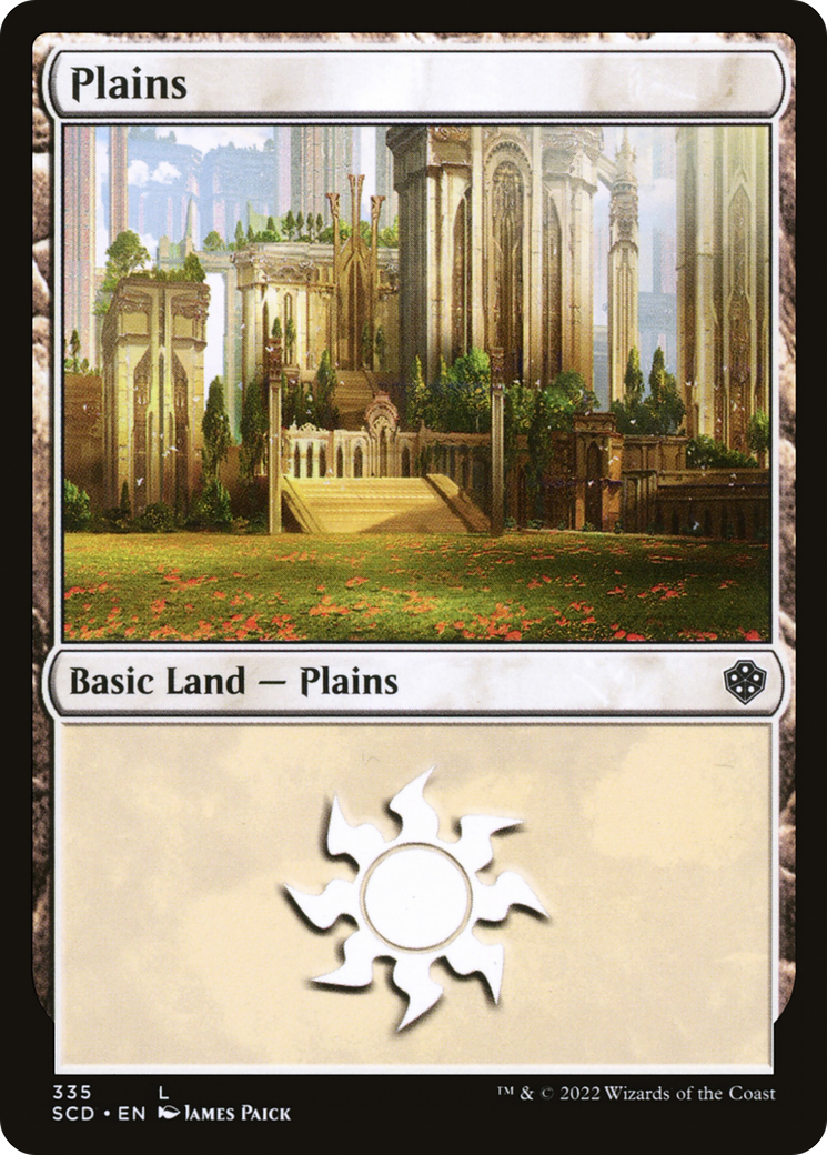 Plains (335) [Starter Commander Decks] | L.A. Mood Comics and Games