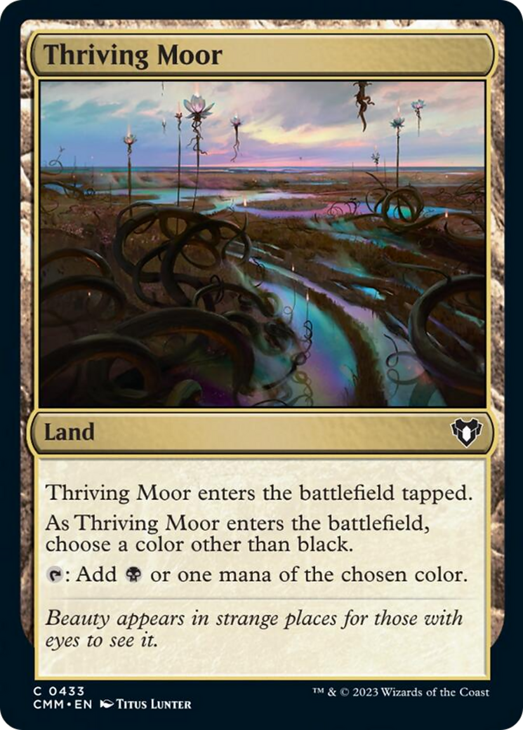 Thriving Moor [Commander Masters] | L.A. Mood Comics and Games