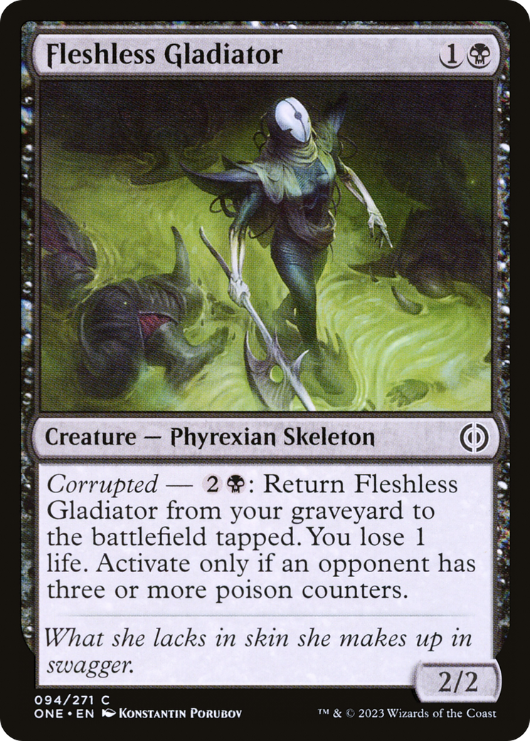 Fleshless Gladiator [Phyrexia: All Will Be One] | L.A. Mood Comics and Games