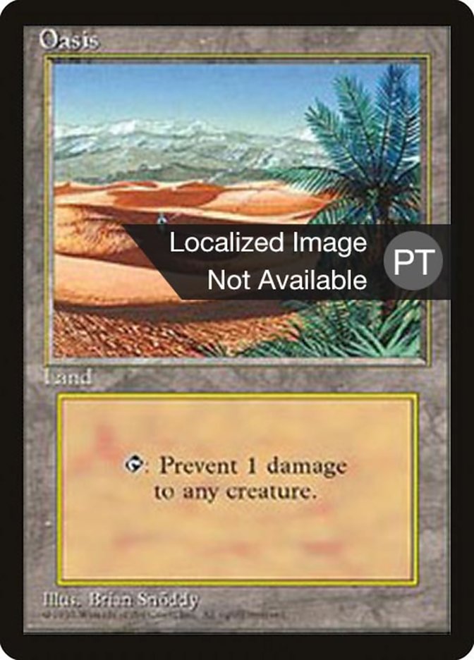 Oasis [Fourth Edition (Foreign Black Border)] | L.A. Mood Comics and Games