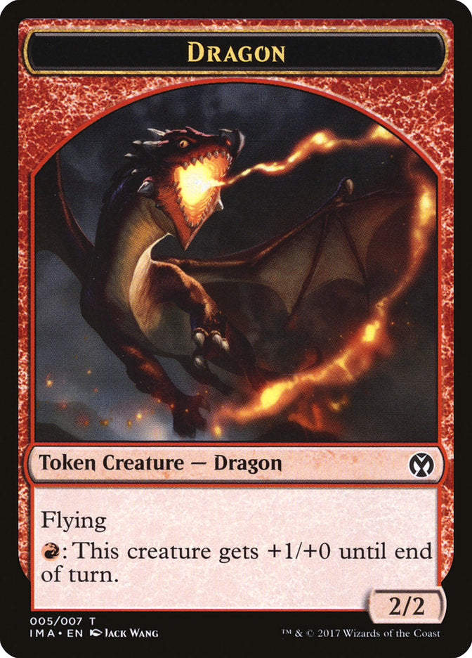 Dragon Token (005/007) [Iconic Masters Tokens] | L.A. Mood Comics and Games