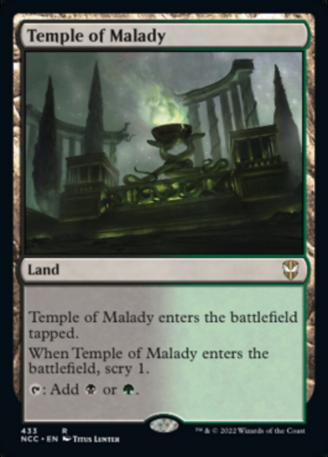 Temple of Malady [Streets of New Capenna Commander] | L.A. Mood Comics and Games