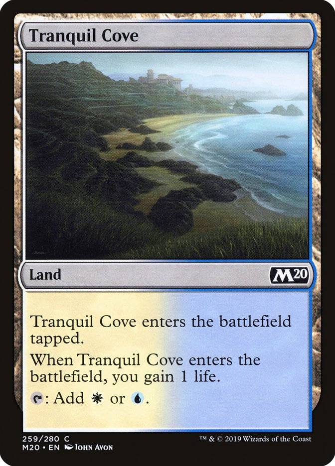 Tranquil Cove [Core Set 2020] | L.A. Mood Comics and Games