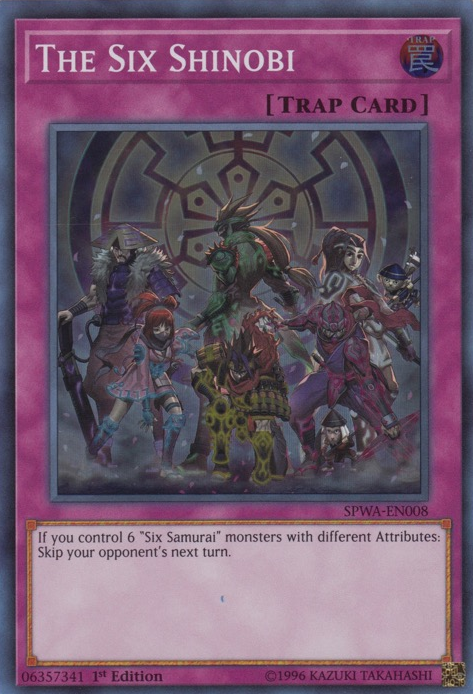 The Six Shinobi [SPWA-EN008] Super Rare | L.A. Mood Comics and Games