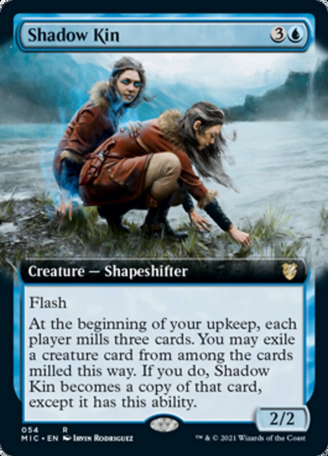 Shadow Kin (Extended Art) [Innistrad: Midnight Hunt Commander] | L.A. Mood Comics and Games