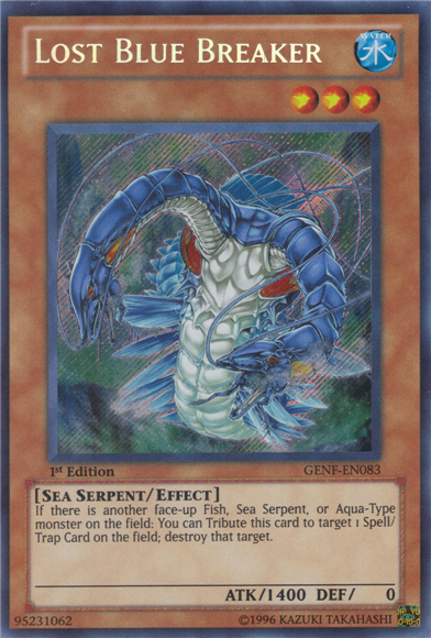 Lost Blue Breaker [GENF-EN083] Secret Rare | L.A. Mood Comics and Games