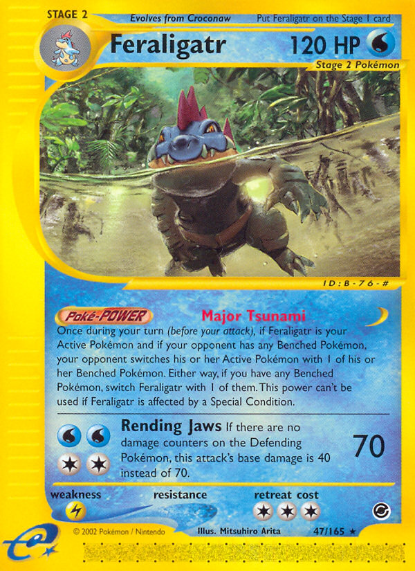 Feraligatr (47/165) [Expedition: Base Set] | L.A. Mood Comics and Games