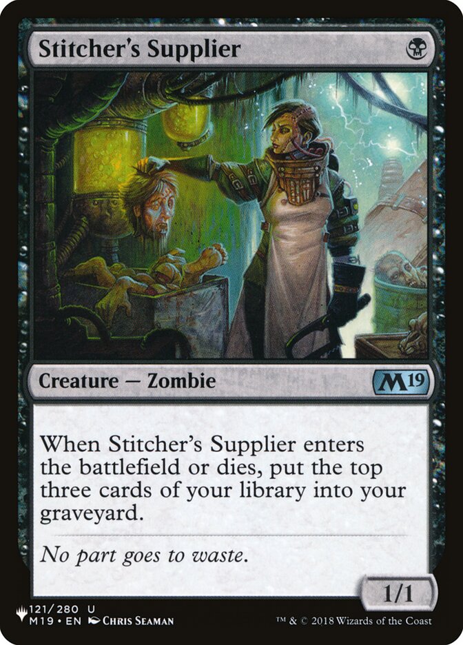 Stitcher's Supplier [The List] | L.A. Mood Comics and Games