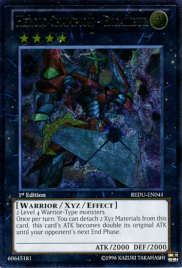 Heroic Champion - Excalibur [REDU-EN041] Ultimate Rare | L.A. Mood Comics and Games